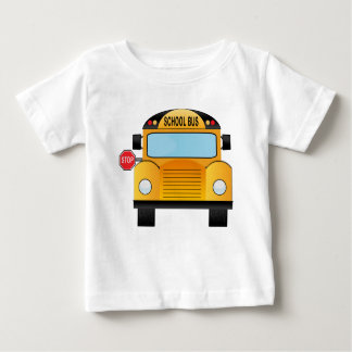 T-shirt Pour Bébé autobus scolaire