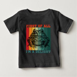 T-SHIRT POUR BÉBÉ AVANT TOUT JE SUIS UN DÉLICE