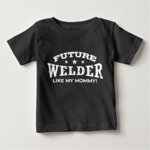 T-shirt Pour Bébé Avenir Souder Comme Ma Maman