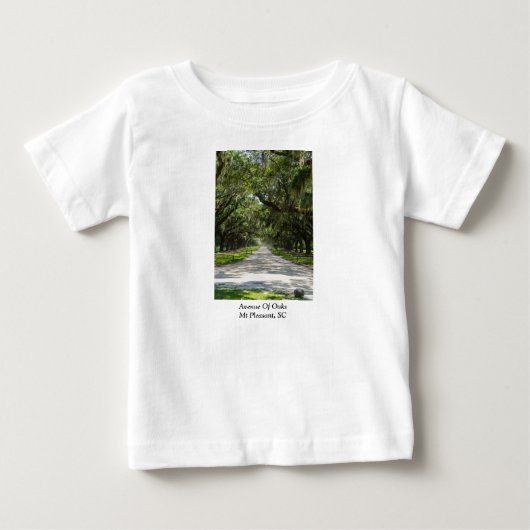 T-shirt Pour Bébé Avenue Des Chênes (Devant)