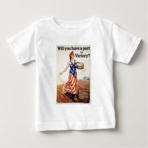 T-shirt Pour Bébé Avez-vous une partie dans la victoire ?