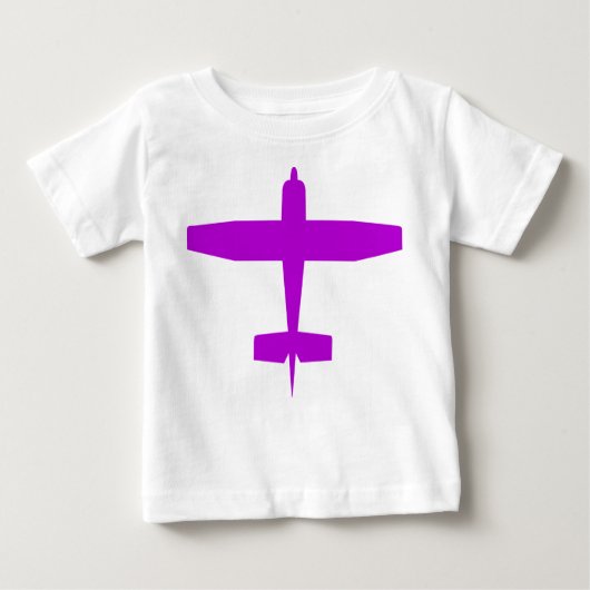 T-shirt Pour Bébé Avion (Devant)