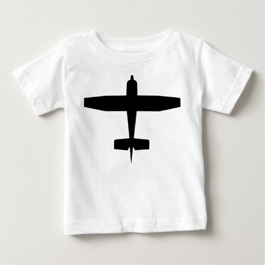 T-shirt Pour Bébé Avion (Devant)