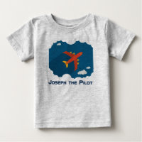 Avion dans le pilote personnalisé de Blue Sky Kid
