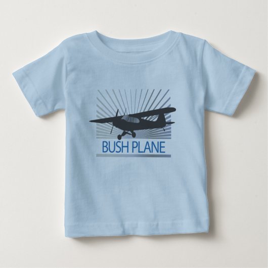 T-shirt Pour Bébé Avion de Bush (Devant)