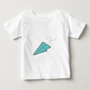 T-shirt Pour Bébé Avion de papier