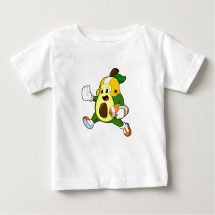 T-shirt Pour Bébé Avocado au football
