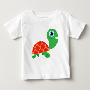 T-shirt Pour Bébé Awesome Turtle