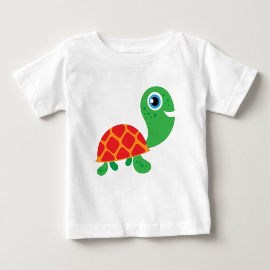 T-shirt Pour Bébé Awesome Turtle (Devant)