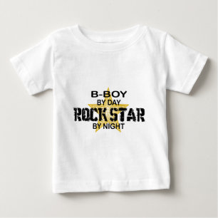 T-shirt Pour Bébé B-Boy Rock Star par nuit