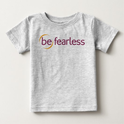 T-shirt Pour Bébé (b) sans peur (Devant)