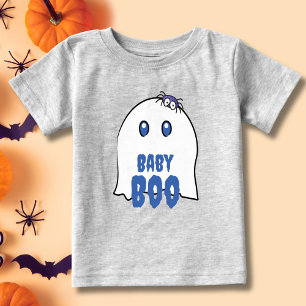T-shirt Pour Bébé Baby Boo Halloween Adorable Garçon Fantôme Famille