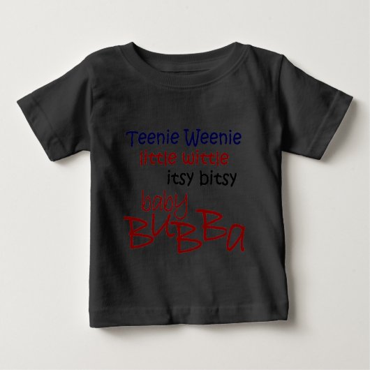 T-shirt Pour Bébé Baby Bubba (Devant)