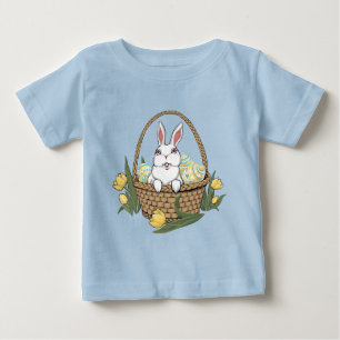 T-shirt Pour Bébé Baby Bunny de Pâques Chemise bébé Tee - shirt de P