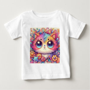 T-shirt Pour Bébé Baby Cat 3