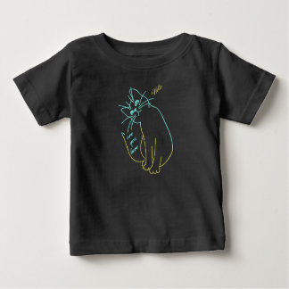 T-shirt Pour Bébé Baby chat mignon Chat