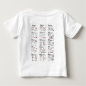 T-shirt Pour Bébé Baby Do's and Don's ! (Dos)