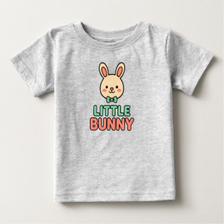 T-shirt Pour Bébé Baby Easter Bunny Shirt Cute Little Bunny Toddler 