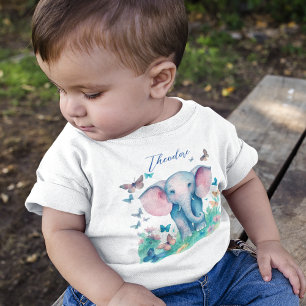 T-shirt Pour Bébé Baby Elephant Boy