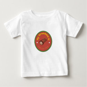 T-shirt Pour Bébé Baby Fine Jersey T-Shi - Ma grand-mère est Fab-Ule