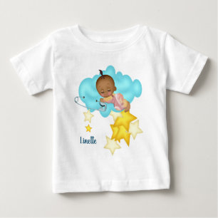T-shirt Pour Bébé Baby Girl (1) sur un habit Cloud Baby Bodysuit