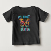 T-shirt Pour Bébé Baby Girl's First Easter (Devant)