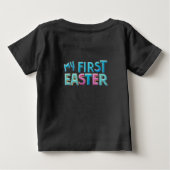T-shirt Pour Bébé Baby Girl's First Easter (Dos)