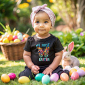 T-shirt Pour Bébé Baby Girl's First Easter