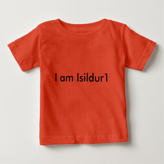 T-shirt Pour Bébé Baby Isildur1 (Devant)