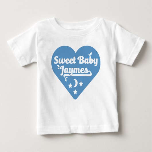 T-shirt Pour Bébé Baby Jaymes Design (Devant)