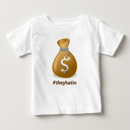 T-shirt Pour Bébé Baby Moneybags (Devant)