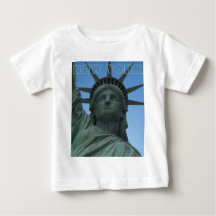 T-shirt Pour Bébé Baby New York Chemise NYC Statue de la Liberté Sou