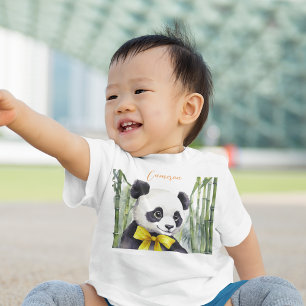 T-shirt Pour Bébé Baby Panda Genre Neutre
