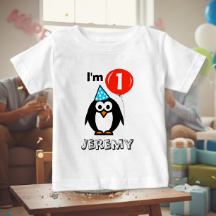 T-shirt Pour Bébé Baby personnalisées 1er chemise fête d'anniversair