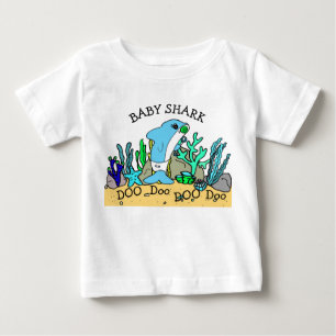 T-shirt Pour Bébé Baby Shark Baby's personnalisé