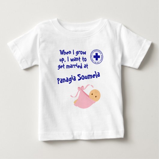 T-shirt Pour Bébé Baby Shirt - Girl (Devant)