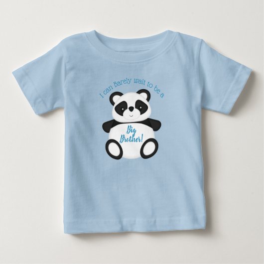 T-shirt Pour Bébé Baby shower Panda Bear (Devant)