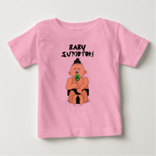T-shirt Pour Bébé Baby Sumo Wrestler Organic
