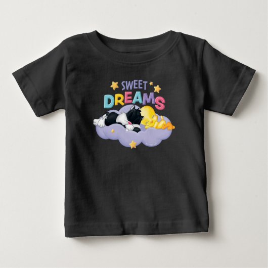 T-shirt Pour Bébé Baby SYLVESTER™ et TWEETY™ | Sweet Dreams (Devant)