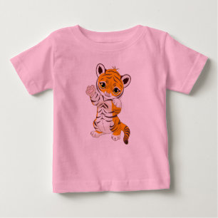 T-shirt Pour Bébé Baby Tiger