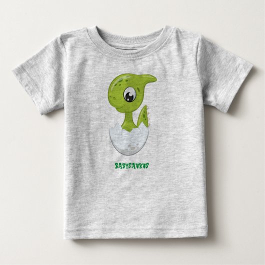 T-shirt Pour Bébé Babysaurus (Devant)