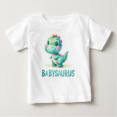 T-shirt Pour Bébé Babysaurus joyeux (Devant)