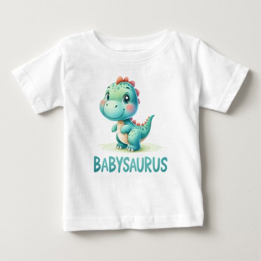 T-shirt Pour Bébé Babysaurus joyeux (Devant)
