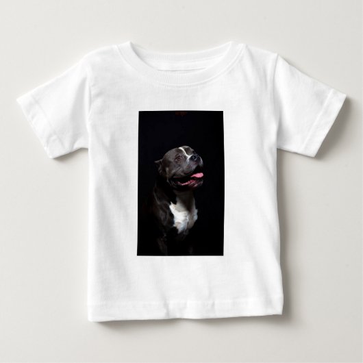 T-shirt Pour Bébé Babyshirt Bullet black (Devant)