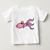 T-shirt Pour Bébé babyshirt pieuvre (Devant)