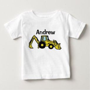 T-shirt Pour Bébé backhoe, Andrew