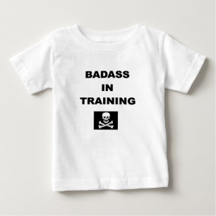 T-shirt Pour Bébé badass dans l'enfant de formation