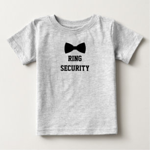 T-shirt Pour Bébé Bague de sécurité Bonnet porteur de ceinture Tee.