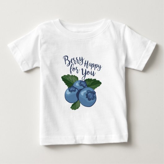 T-shirt Pour Bébé Baie heureuse (Devant)