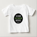 T-shirt Pour Bébé baiser personnalisé, unique, élégant et minimalist<br><div class="desc">Ce design est accessible à tous. N'hésitez pas à customiser le logo,  les images,  le texte et les couleurs selon vos préférences. Merci beaucoup.</div>